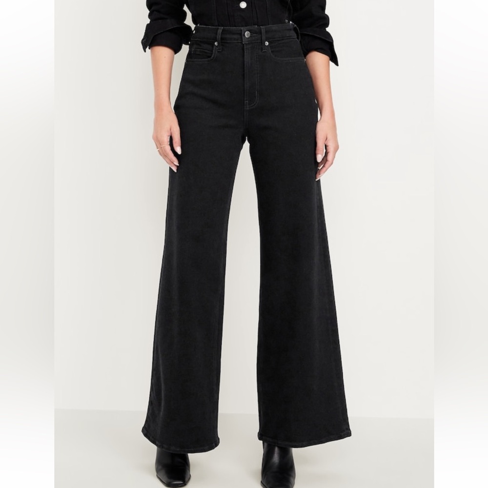 Old Navy Extra High Rise Wide Leg Jeans - Women’s